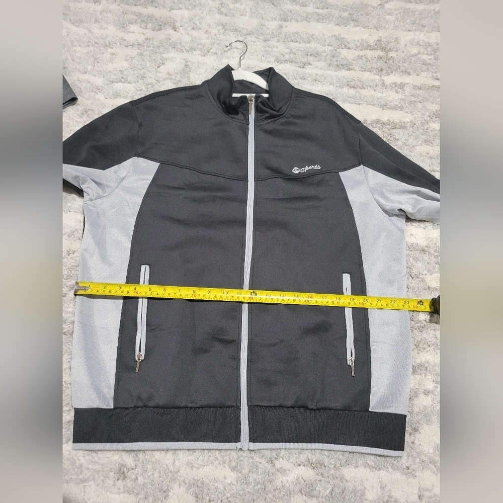 TBY Black and Gray Men's Jacket - Picture 7 of 13